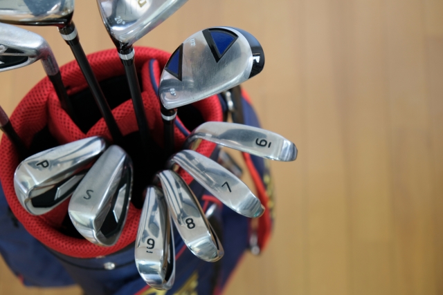 ゴルフクラブのセッティング